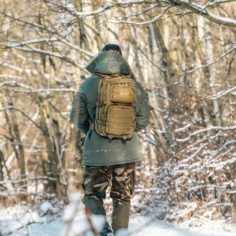 MIL-TEC US Assault Tactical Backpack 36L Ergonomisch gevormde gewatteerde schouders