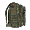 Mil-Tec U.S. Assault Trekking Rucksack Grote 36l Backpack Flecktarn Daypack Bag