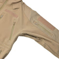 MIL-TEC winddichte wandeljack Soft Shell Stormproof Zips Fleece Liner Coyote