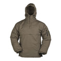 Mil-Tec Winter Combat Jacket Tactische Anorak Fleece voering Winddicht Olijfgroen
