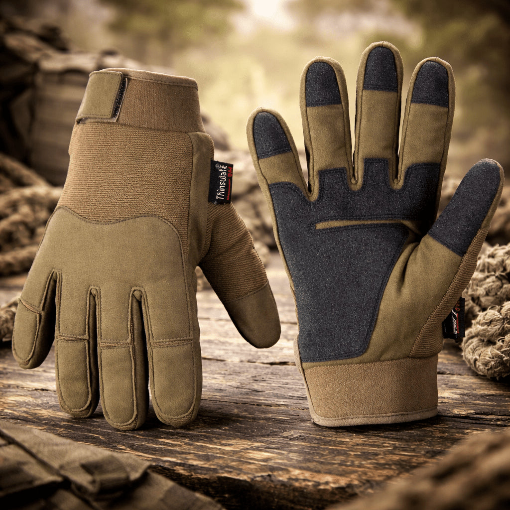 Mil-Tec tactische winterhandschoenen Thinsulate HiPora waterbestendig koud olijfgroen
