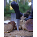 Morakniv paddestoel plukmes fixed gerecycled roestvrijstalen mesborstel zwart