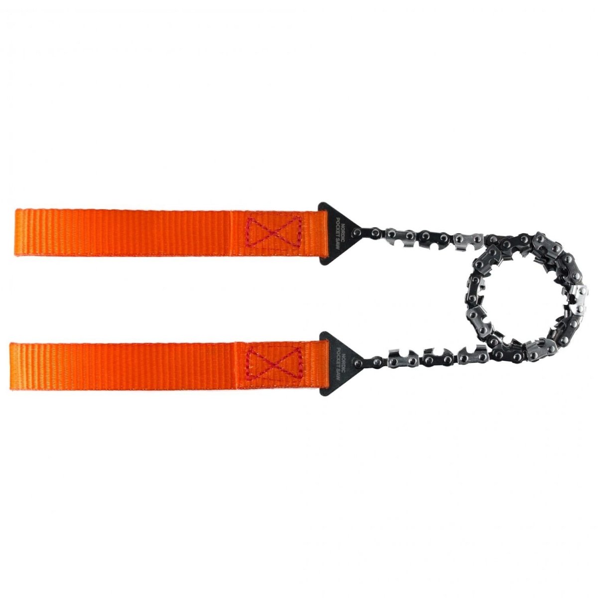 Noordse pocketzaag Portable Survival Tool Quality Hiking Chainsaw Orange Handles