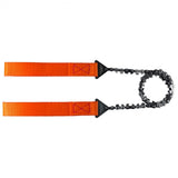 Noordse pocketzaag Portable Survival Tool Quality Hiking Chainsaw Orange Handles