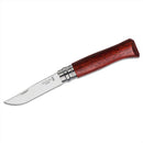 Opinel N°08 Opvouwbaar zakmes 8,5 cm 12C27 roestvrijstalen lemmet, bruin