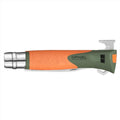Opinel N°12 Explore Opvouwbaar zakmes van 10 cm, 12C27 roestvrijstalen mes