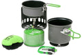 Optimus Electra Fe Cook System Gaskachel Camping Wandelen Woods Burner Buiten Pan