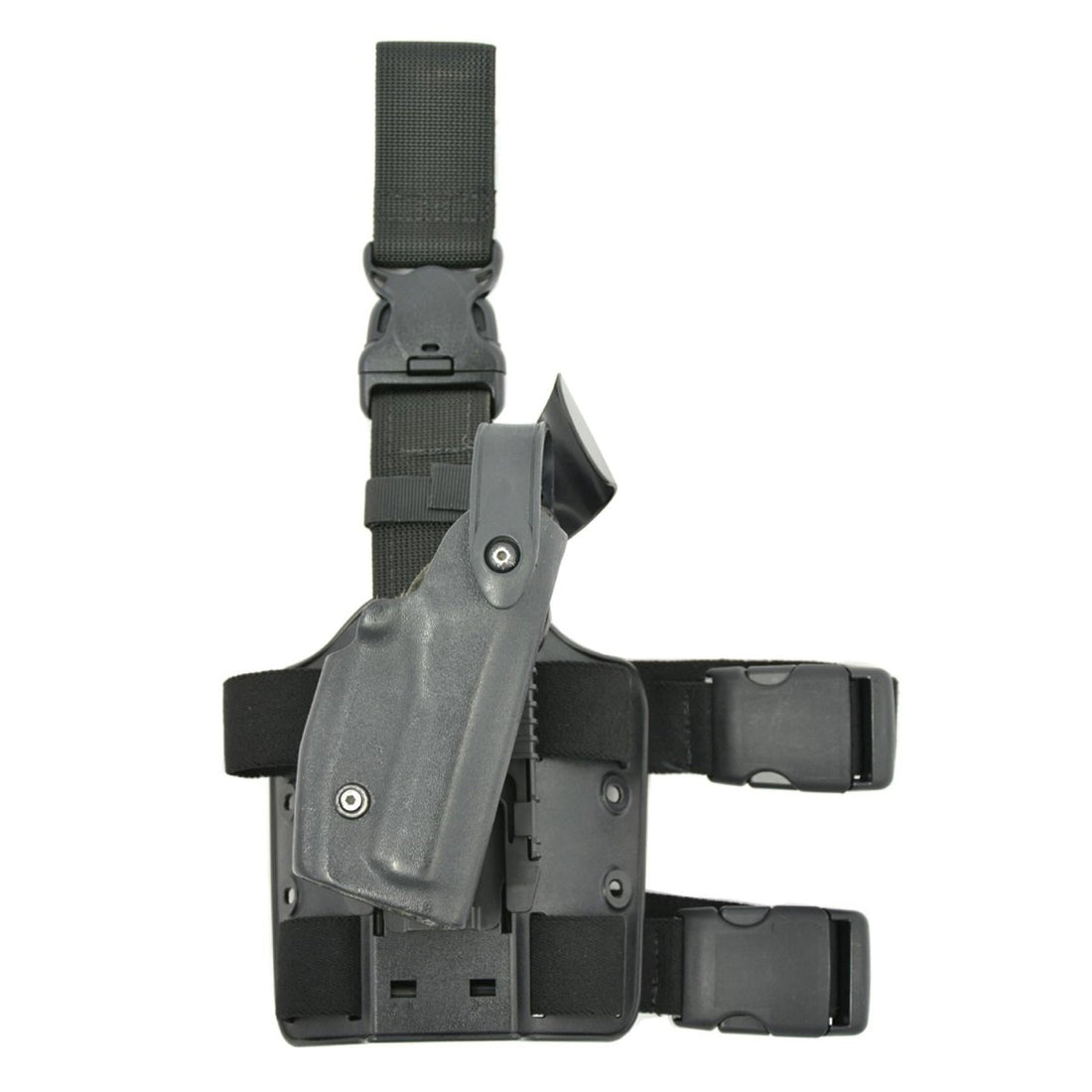 Origineel Amerikaans militair zelfsluitend systeem met drop-leg-platformholster