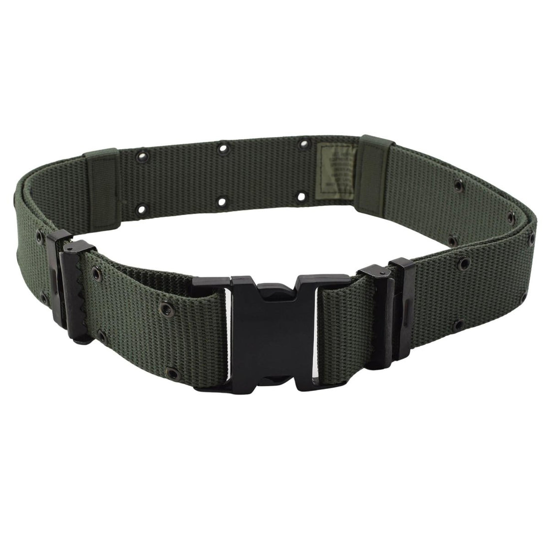 Originele Amerikaanse militaire pistoolriem LC2-gatkoppeling tactisch nylon olijfgroen