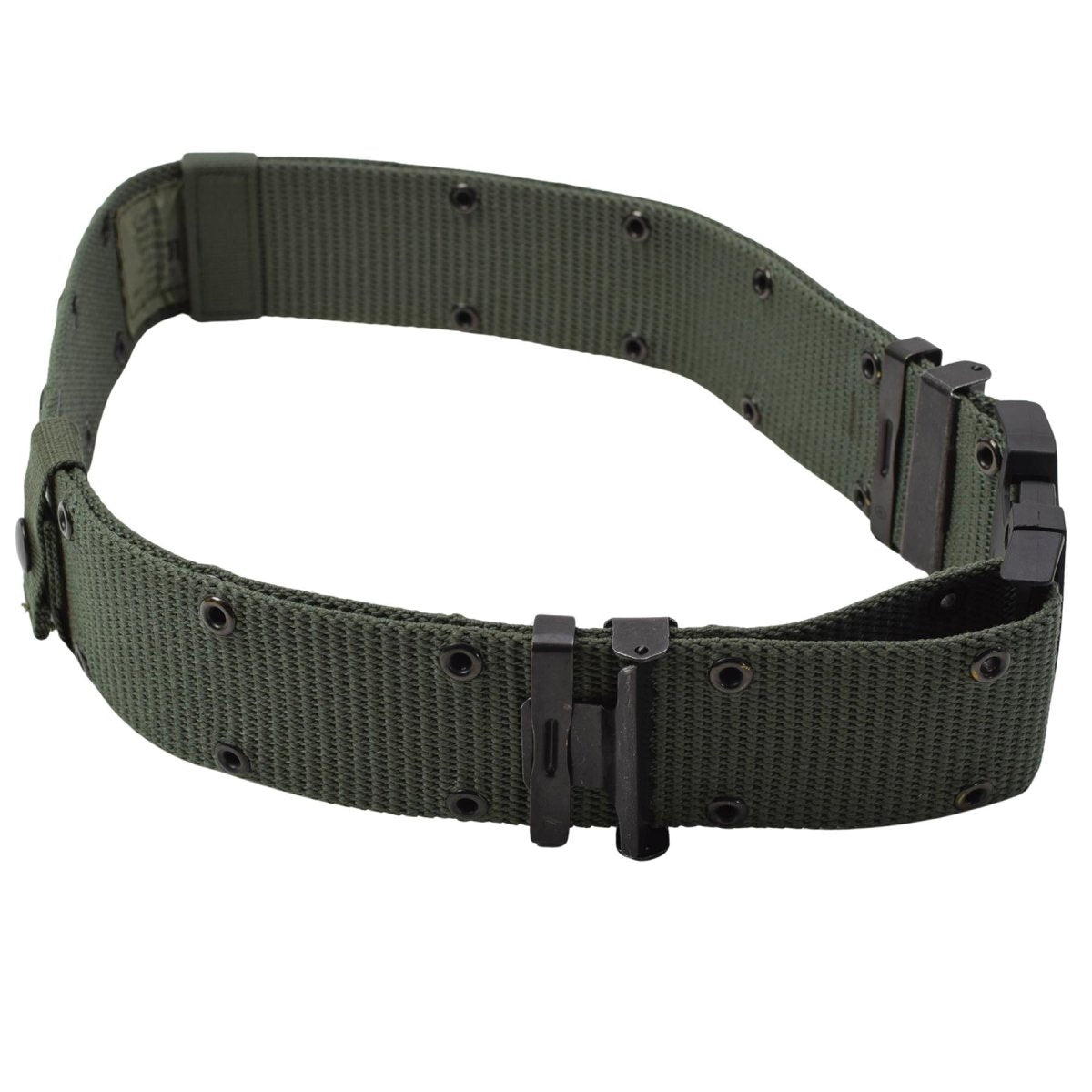 Originele Amerikaanse militaire pistoolriem LC2-gatkoppeling tactisch nylon olijfgroen