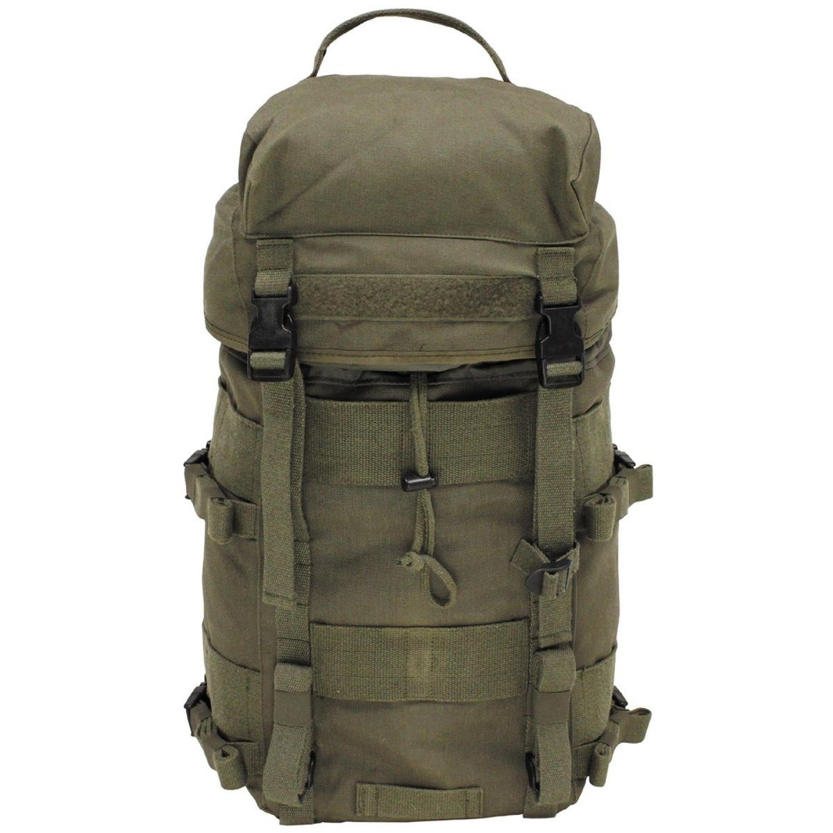 Originele Oostenrijk militaire tactische rugzak afneembare bovenklep 25l od green