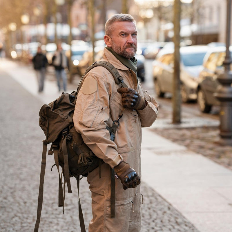 Originele Oostenrijk militaire tactische rugzak afneembare bovenklep 25l od green