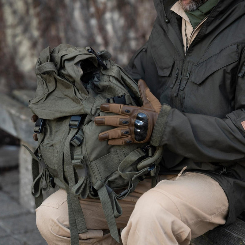 Originele Oostenrijk militaire tactische rugzak afneembare bovenklep 25l od green