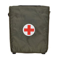 Origineel Oostenrijkse leger EHBOE BAG SCHOUW OLIVE DOCTOR Medical Survival Nieuw