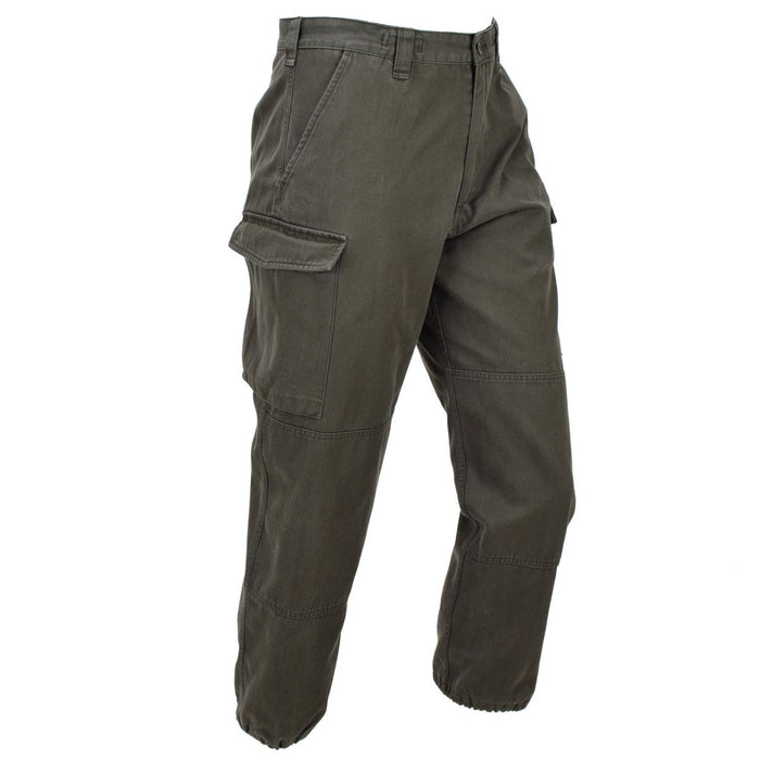 Originele Oostenrijkse leger KAZ03 veldbroek, cargozakken, militair uitgegeven, olijfgroen - GoMilitar
