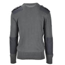 Original Austrian army pullover Jumper commando grey wool V - neck sweater NEW - GoMilitar