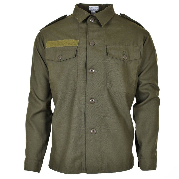 Origineel Oostenrijks BH leger gevechtsshirt militair olijfgroen BDU Field NIEUW - GoMilitar