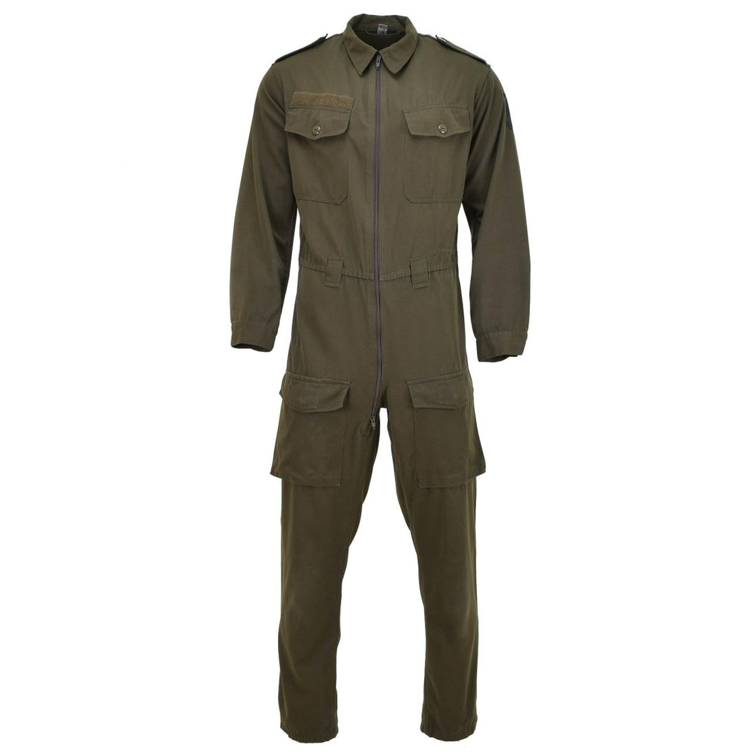 Originele Oostenrijkse BH Militaire Coverall Men Works Mechanic Polycotton Suit Olive