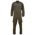 Originele Oostenrijkse BH Militaire Coverall Men Works Mechanic Polycotton Suit Olive