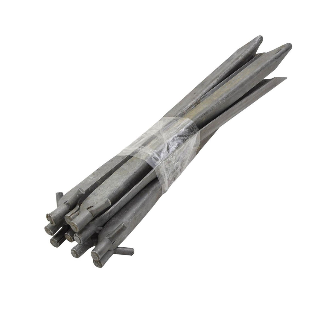 Originele Oostenrijkse militaire aluminium tentharingen kampeerharingen, 10 stuks, 26 cm