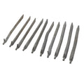 Originele Oostenrijkse militaire aluminium tentharingen kampeerharingen, 10 stuks, 26 cm
