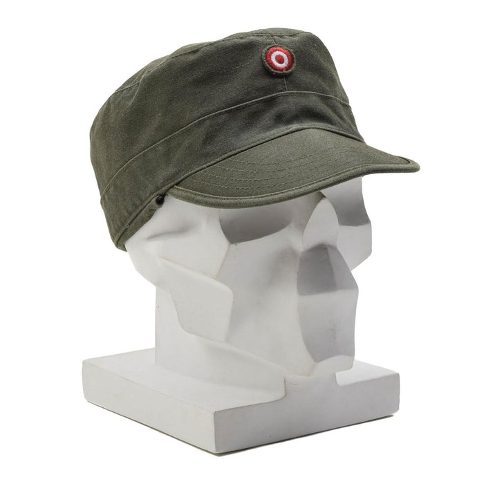 Originele Oostenrijkse militaire pet Lichtgewicht opvouwbare oren Flappen Tactische hoed OD - GoMilitar
