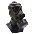 Originele Oostenrijkse militaire Drager-gasmaskerset Militair verzamelobject Olijf gebruikt
