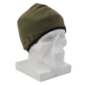 Originele Oostenrijkse militaire fleece muts zacht warm winter buiten olijfgroen