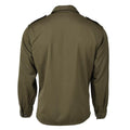 Originele Oostenrijkse militaire olijf met lange mouwen shirt jurk casual lichtgewicht nieuw