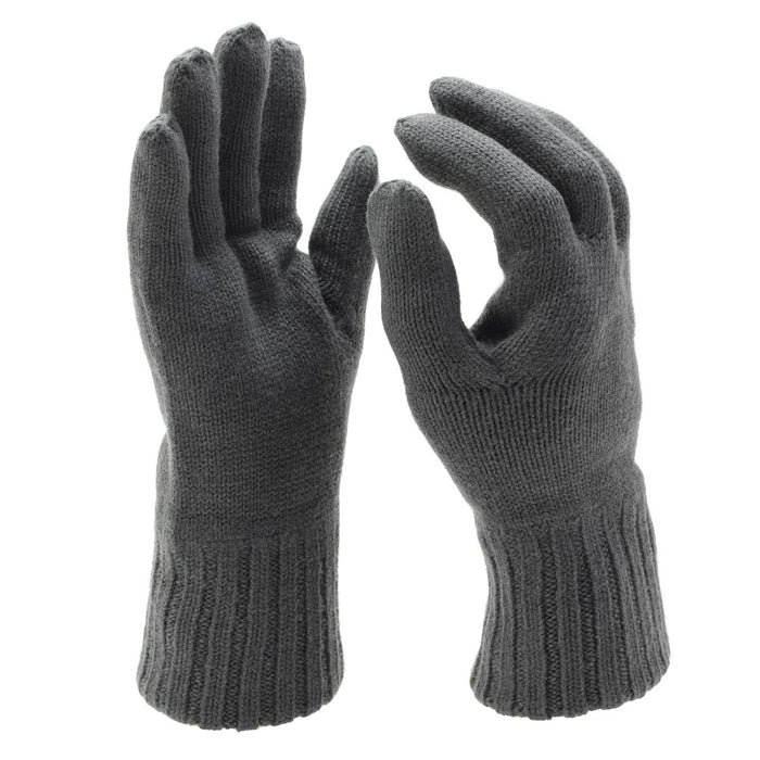 Originele Oostenrijkse militaire warmere wollen handschoenen grijs ademend gebreid winter NIEUW - GoMilitar