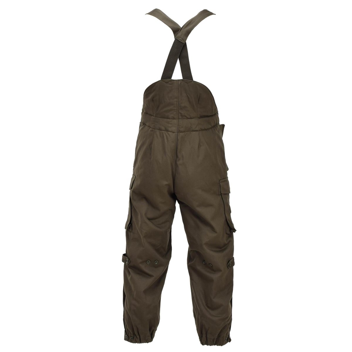 Originele Oostenrijkse militaire winterbroek geïsoleerd waterafstotend olijf