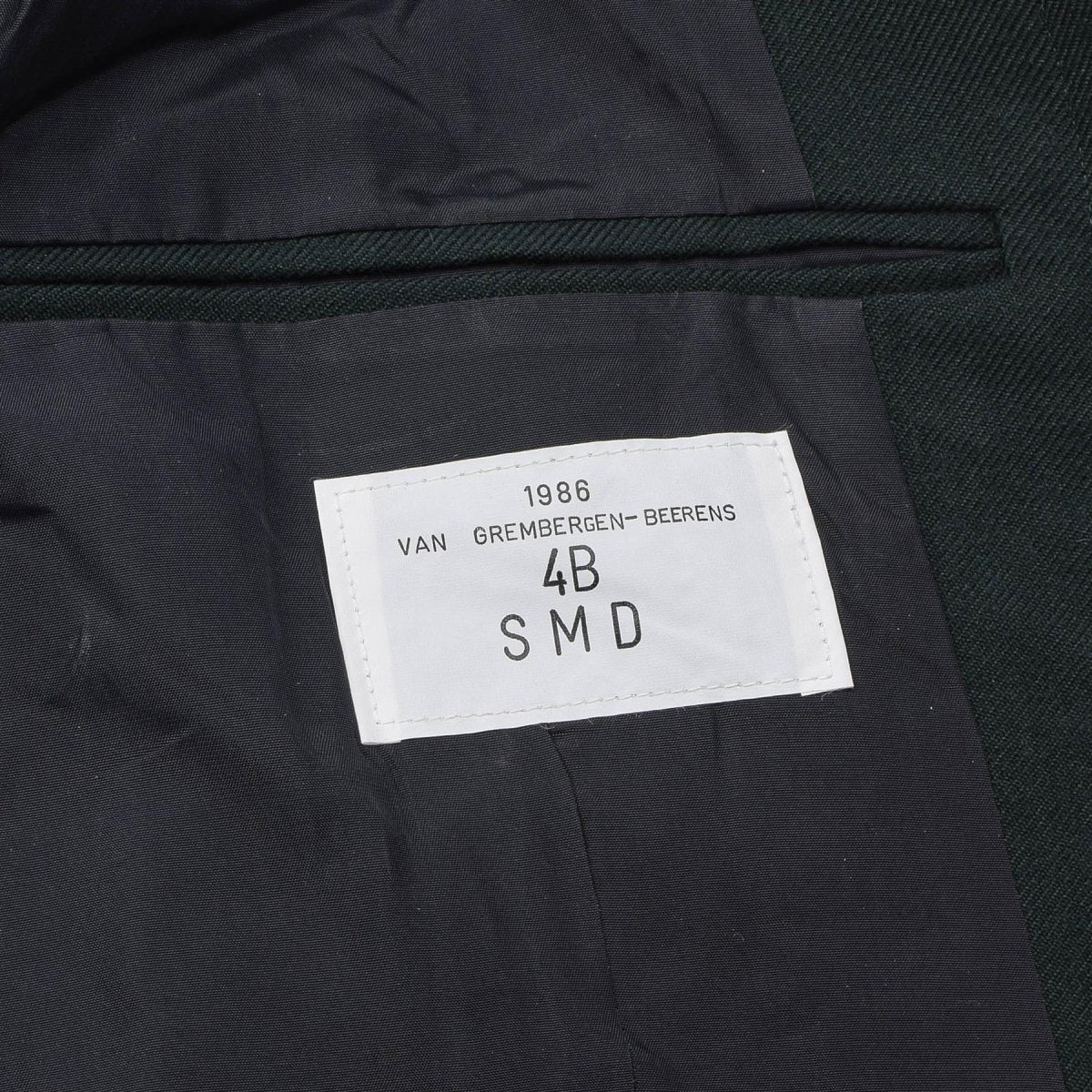 Originele Belgische leger blouse jas veldtroepen Casual wol blouson groen nieuw