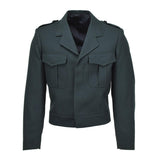 Originele Belgische leger blouse jas veldtroepen Casual wol blouson groen nieuw