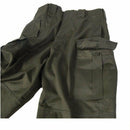 Original Belgian army field combat pants M65 olive green military pants surplus - GoMilitar