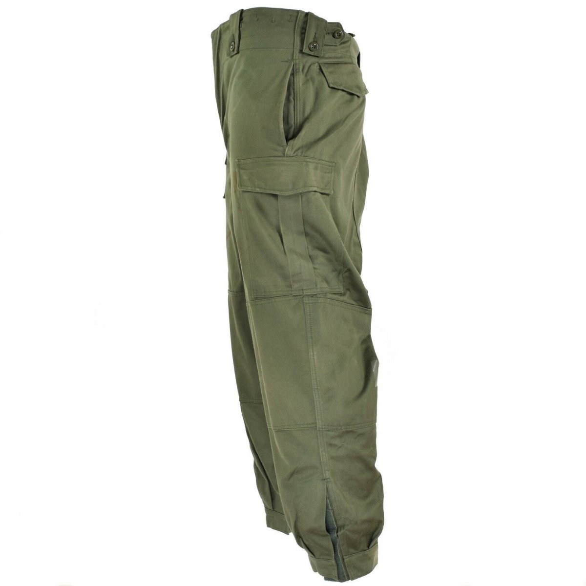 Oorspronkelijke Belgische legerveld Combat Pants M65 Olive Green Military Pants Surplus