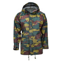 Originele Belgische militaire waterdichte jas Jigsaw camouflage seyntex regenjas