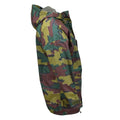 Originele Belgische militaire waterdichte jas Jigsaw camouflage seyntex regenjas