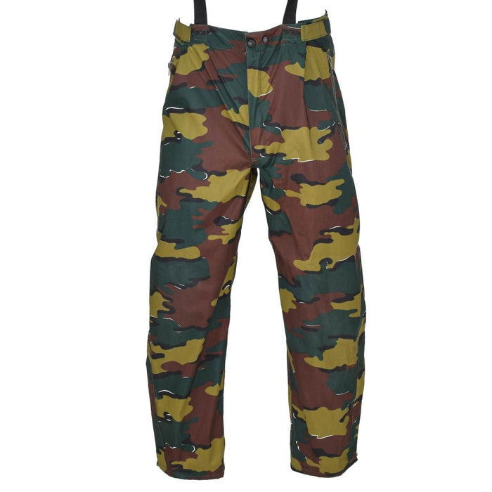 Originele Belgische Militaire waterdichte broek jigsaw camo seyntex regenbroek - GoMilitar