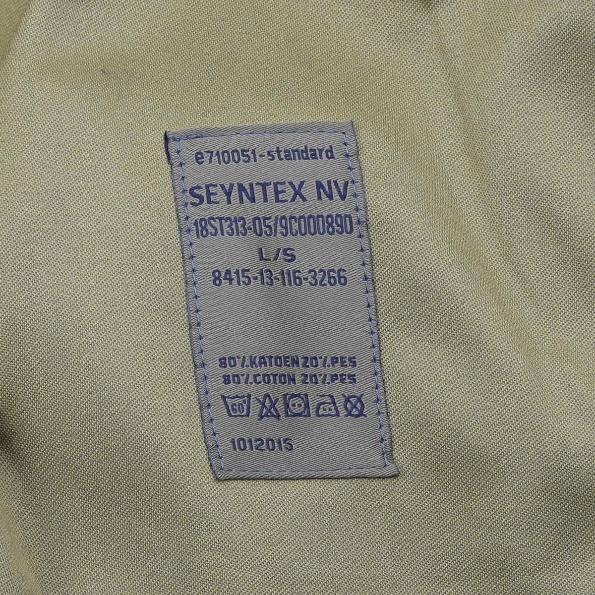 Originele België Militaire jas Tactische troepen Field Uniform Jigsaw Seyntex