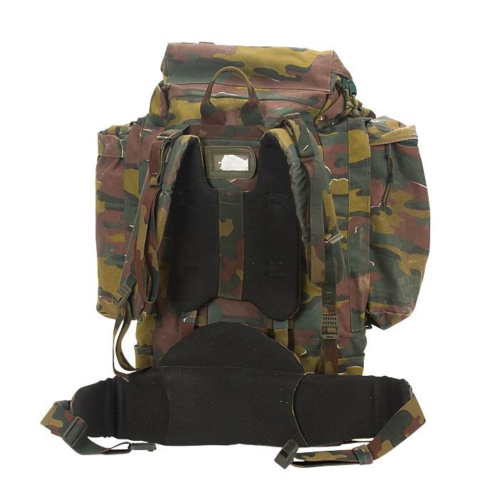 Originele België militair tactisch veld rugzak grote 110l wandelcampingtas