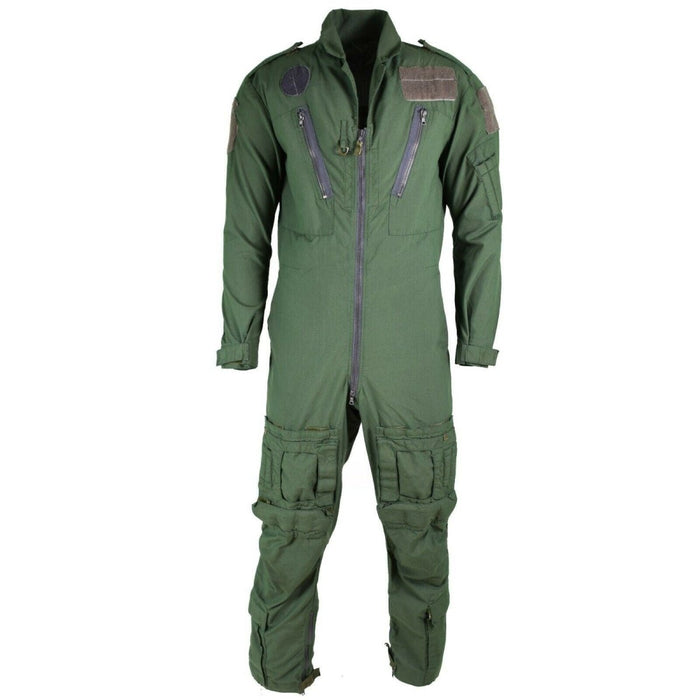 Originele Britse Army Aircrew MK15 RAF aramide overall in saliegroen met zakken met ritssluiting en verstelbare kenmerken