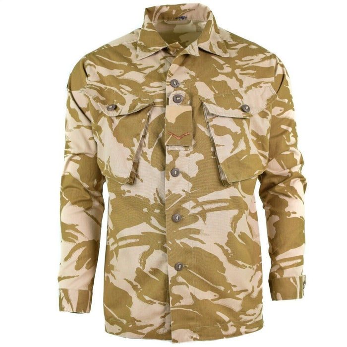 Origineel Brits leger militair gevecht Desert veldjas shirt lichtgewicht - GoMilitar