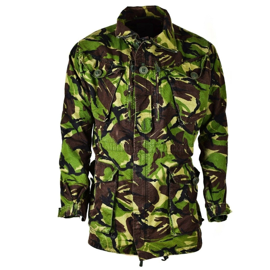 Origineel Brits leger militaire gevecht DPM Jungle Jacket Parka 95 Smock Rip Stop