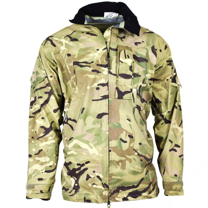 Original British army military combat MTP camo rain jacket waterproof goretex - GoMilitar