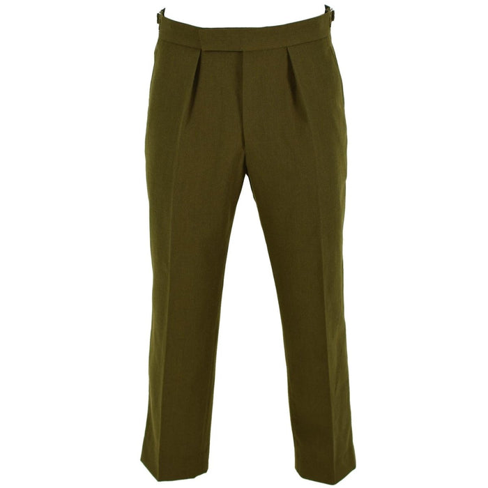 Originele Britse leger officiële uniformbroek OD paradebroek militaire uitgave - GoMilitar
