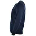 Originele Britse leger politie-pullover commando jumper blauwe v-neck trui