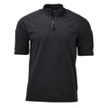 Originele Britse leger politie tactische t-shirts korte mouw zip-zwart nieuw