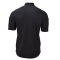 Originele Britse leger politie tactische t-shirts korte mouw zip-zwart nieuw