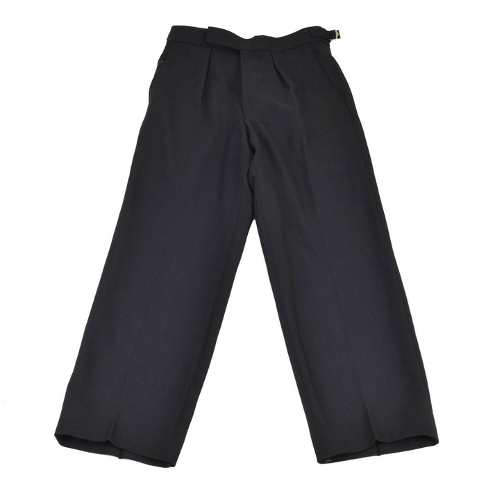 Originele Britse leger royale navy klasse 1 broek, jurk zwarte formele broek NIEUW - GoMilitar