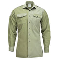 Origineel Brits legerhirt o.d groene militaire dienst BDU met lange mouwen
